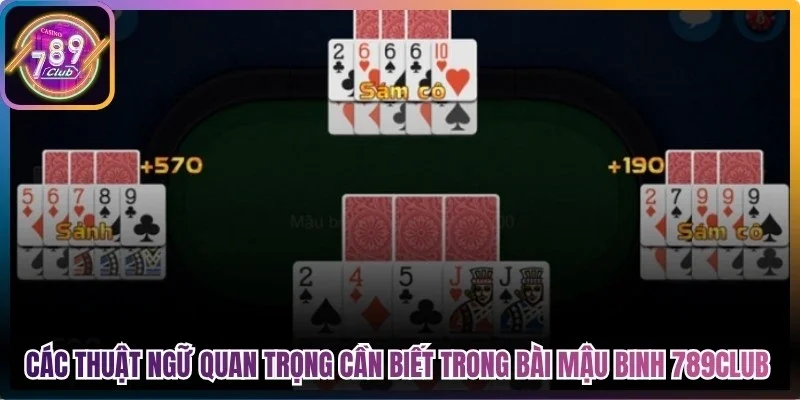 Các thuật ngữ quan trọng cần biết trong bài mậu binh 789Club