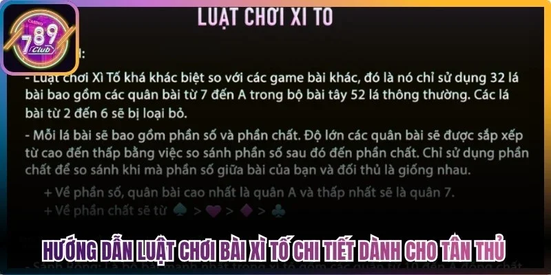 Hướng dẫn luật chơi bài xì tố chi tiết dành cho tân thủ