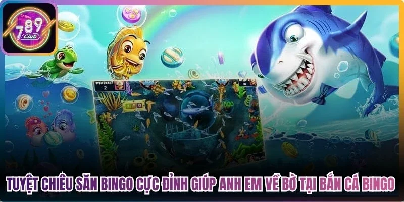Tuyệt chiêu săn bingo cực đỉnh giúp anh em về bờ tại bắn cá bingo